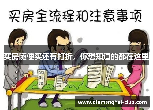 买房随便买还有打折，你想知道的都在这里