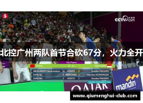 北控广州两队首节合砍67分,火力全开 北控广州两队首节合砍67分,火力全开