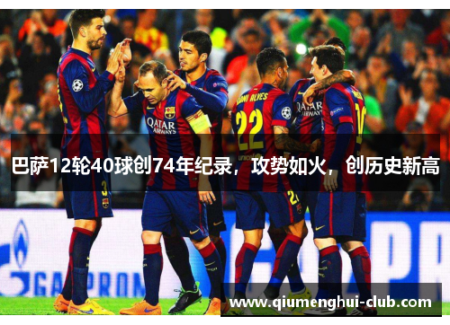 巴萨12轮40球创74年纪录，攻势如火，创历史新高